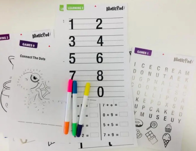 Magična svetleća tabla za crtanje u boji za decu - Slika 2