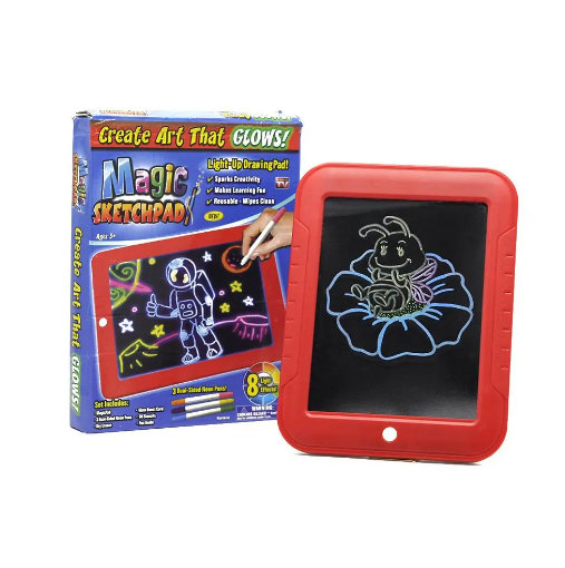 Magična svetleća tabla za crtanje u boji za decu - Slika 5