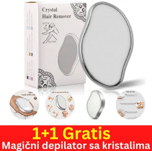 Magični depilator sa kristalima 1+1 Gratis! - Slika 2