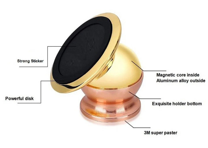 Magnetni drzaci za mobilni telefon za automobil 2 za 999din - Slika 3