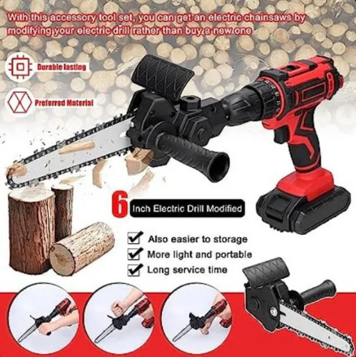 Mini motorna testera nastavak za busilicu - Slika 3