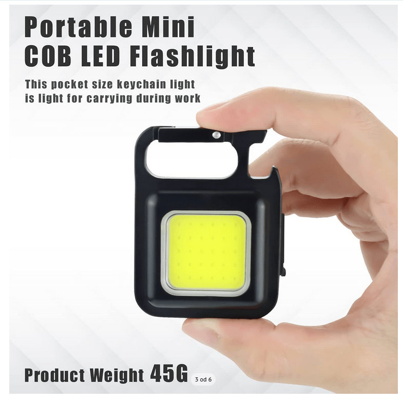 Mini punjiva COB lampa-privezak - Slika 4