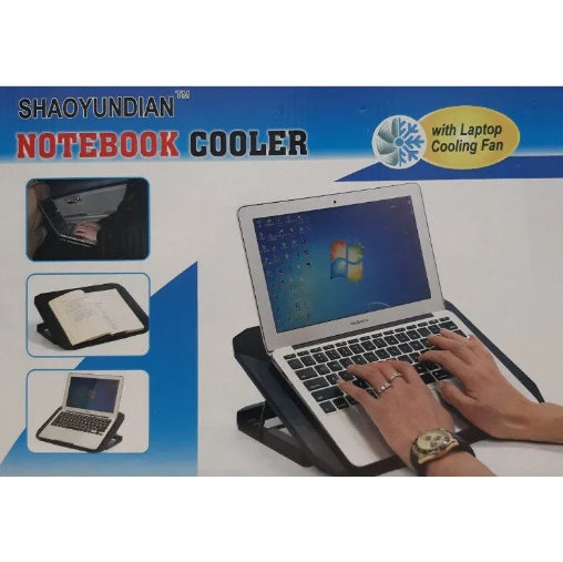 Notebook Cooler, Postolje za laptop sa ventilatorom za hlađenje - Slika 2