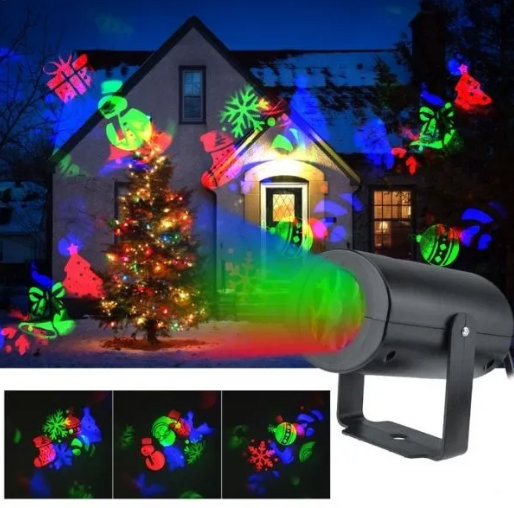 Novogodišnji projektor sa motivima pahulja - Slika 6