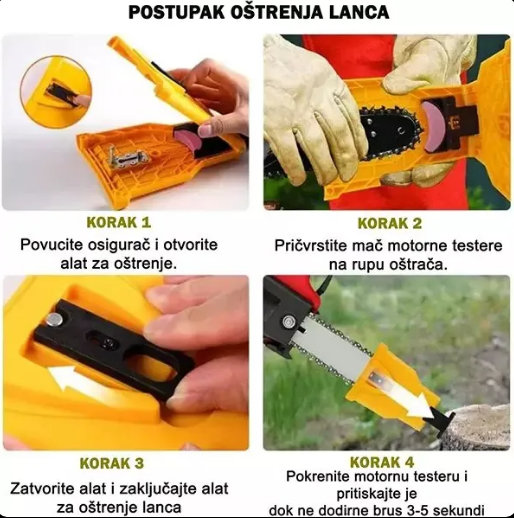 Ostrac lanca za motornu testeru - Slika 4