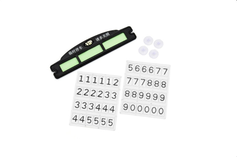 Parking Plocica za privremeno parkiranje sa brojem - Slika 4