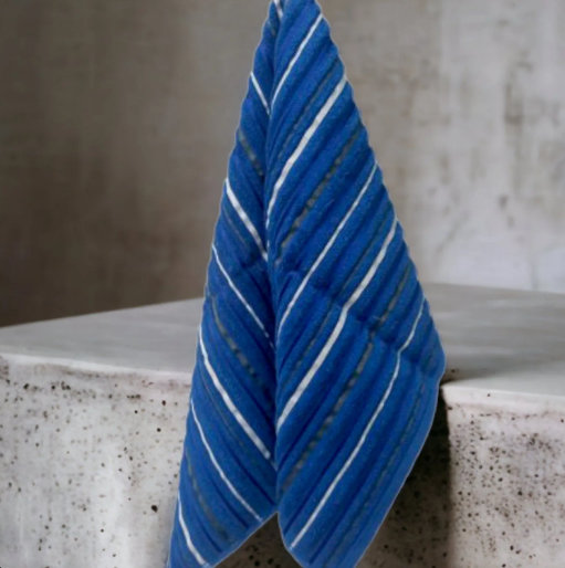 Peškir Linije Plavi 50x90cm - Slika 2