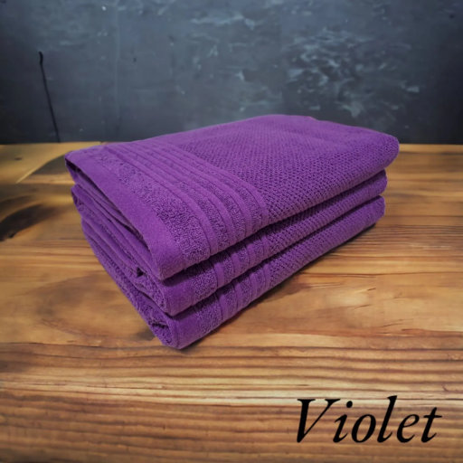 Peškir Popcorn 50x100cm Violet - Slika 2