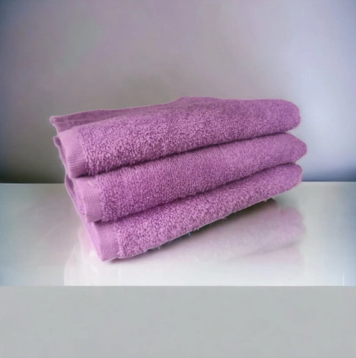 Peškir glat 30x50cm 400g/m2 Ljubičasti - Slika 3