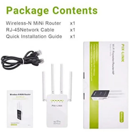 Pojačivač Wi-Fi internet signala Pix link sa 4 antene - Slika 3