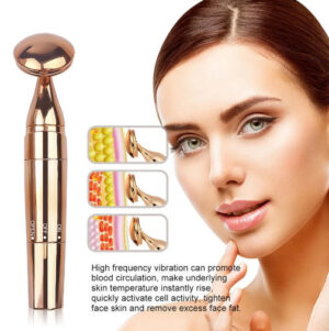 Roler, Vibracioni valjak za masažu lica, za Zatezanje Lica, Protiv Starenja