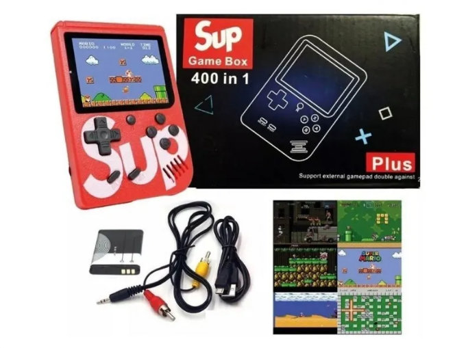 Ručna konzola Super game box 400 u 1 - Slika 3