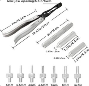 Set alata za montažu i demontažu ventila