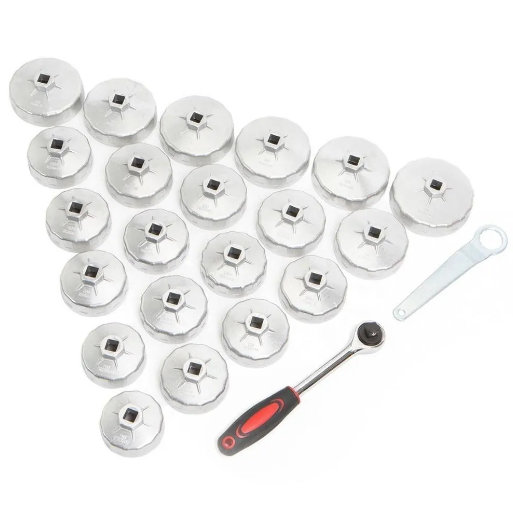 Set alata za skidanje uljnih filtera 23 komada - Slika 2