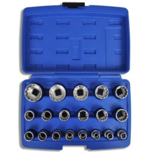 Set nasadnih ključeva 19kom.