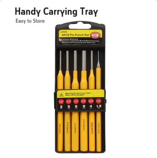 Set probijaca i izbijaca 6 komada - Slika 7