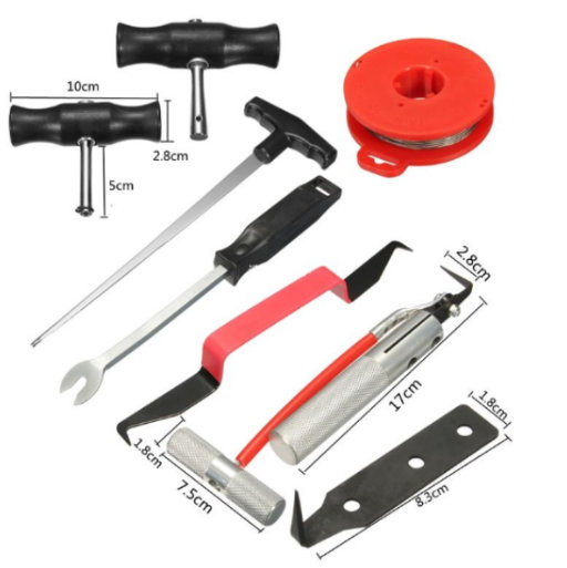 Set za skidanje auto stakala sofersajbne - Slika 2