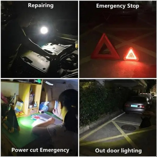 Sigurnosni LED trougao za automobil - Slika 3