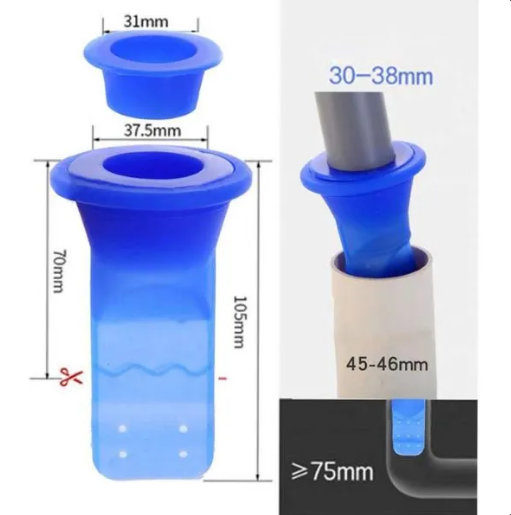 Silikonski filter za odvod – blokator neprijatnih mirisa 3kom - Slika 5