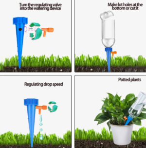 Sistem za zalivanje saksijskog cveća kap po kap
