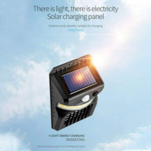 Solarna lampa sa senzorom pokreta