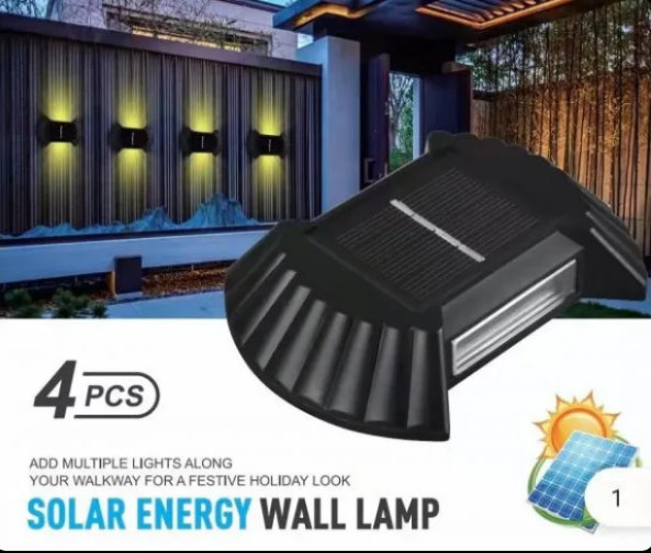 Solarna zidna lampa – 4kom. - Slika 4
