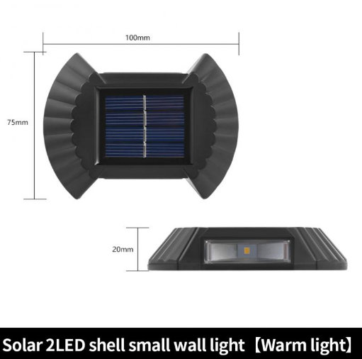 Solarna zidna lampa – 4kom. - Slika 5