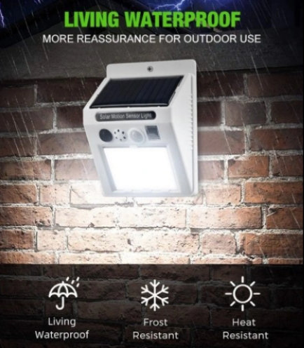 Solarna zidna lampa BK-666 - Slika 3