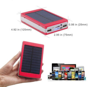 Solarni PowerBank + Led Svetlo 20000mAh
