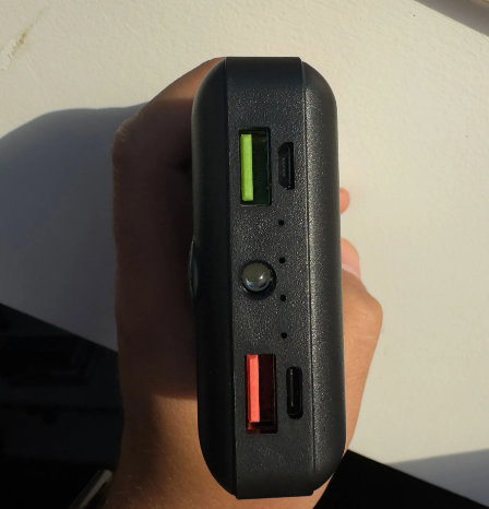 Solarni powerbank punjač sa LED lampom, 20000 mAh - Slika 5