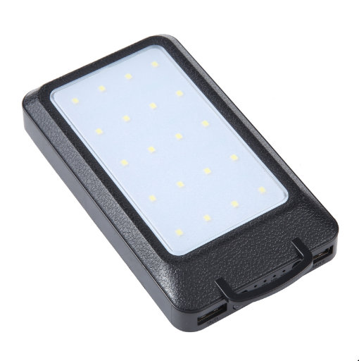 Solarni powerbank punjač sa LED lampom, 20000 mAh - Slika 4