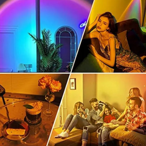 Sunset Lamp Projektor sa lampom - Slika 2