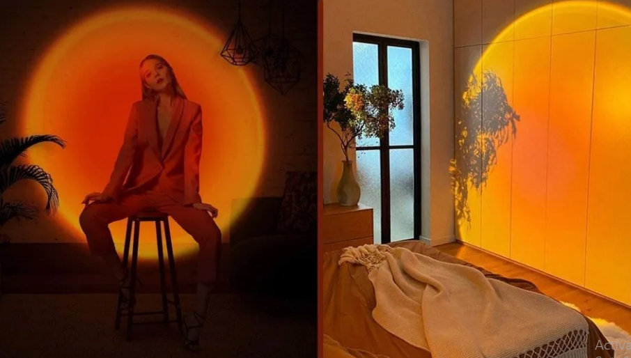 Sunset Lamp Projektor sa lampom - Slika 5