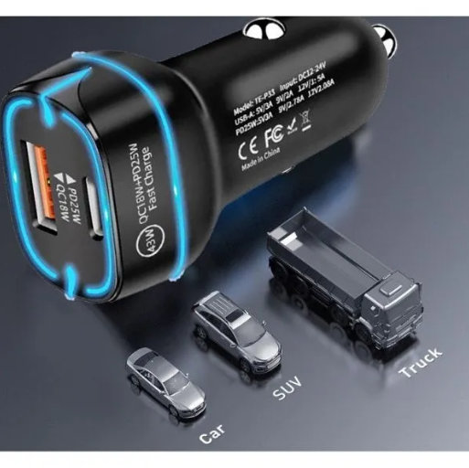 USB A punjac za automobil - Slika 3