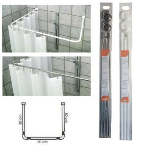 Univerzalni držač za kupatilske zavese - Slika 5