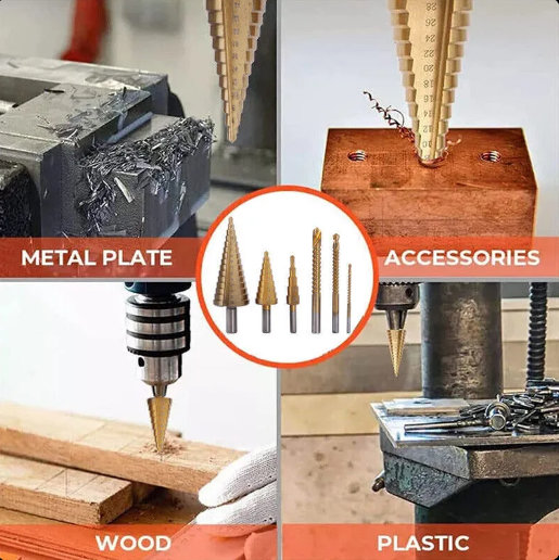 Univerzalni set burgija 6 komada - Slika 3