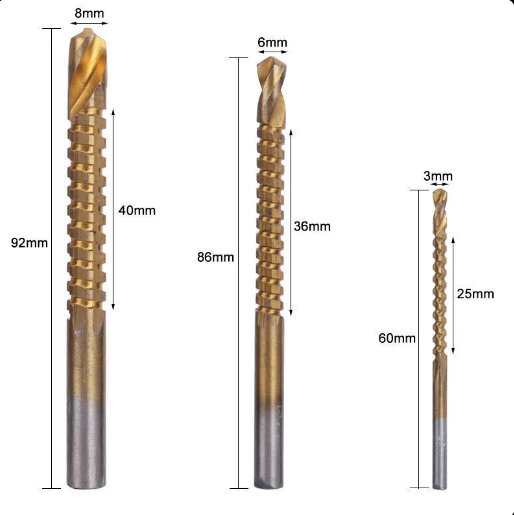 Univerzalni set burgija 6 komada - Slika 4