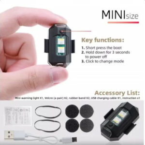 Univerzalno LED RGB svetlo za upozorenje protiv sudara