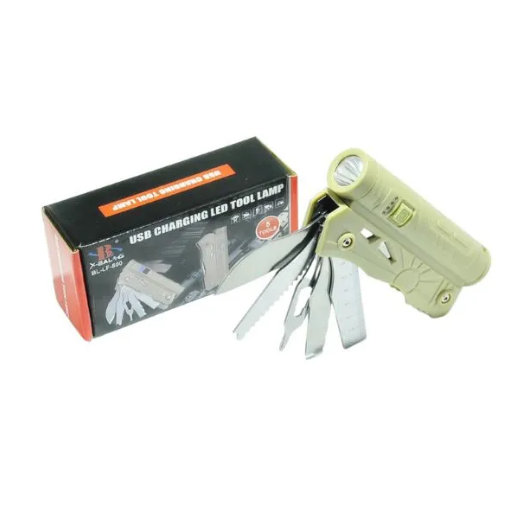 Višenamenski alat sa baterijskom lampom i funkcijom Pover Bank Ks-Balog BL-LF-800 - Slika 4
