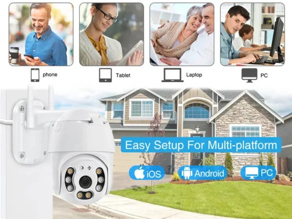 WiFi Smart kamera A6 model 9 - Slika 11