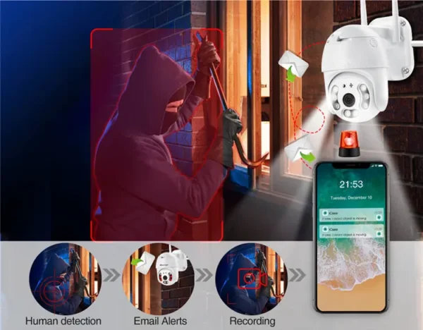 WiFi Smart kamera A6 model 9 - Slika 9