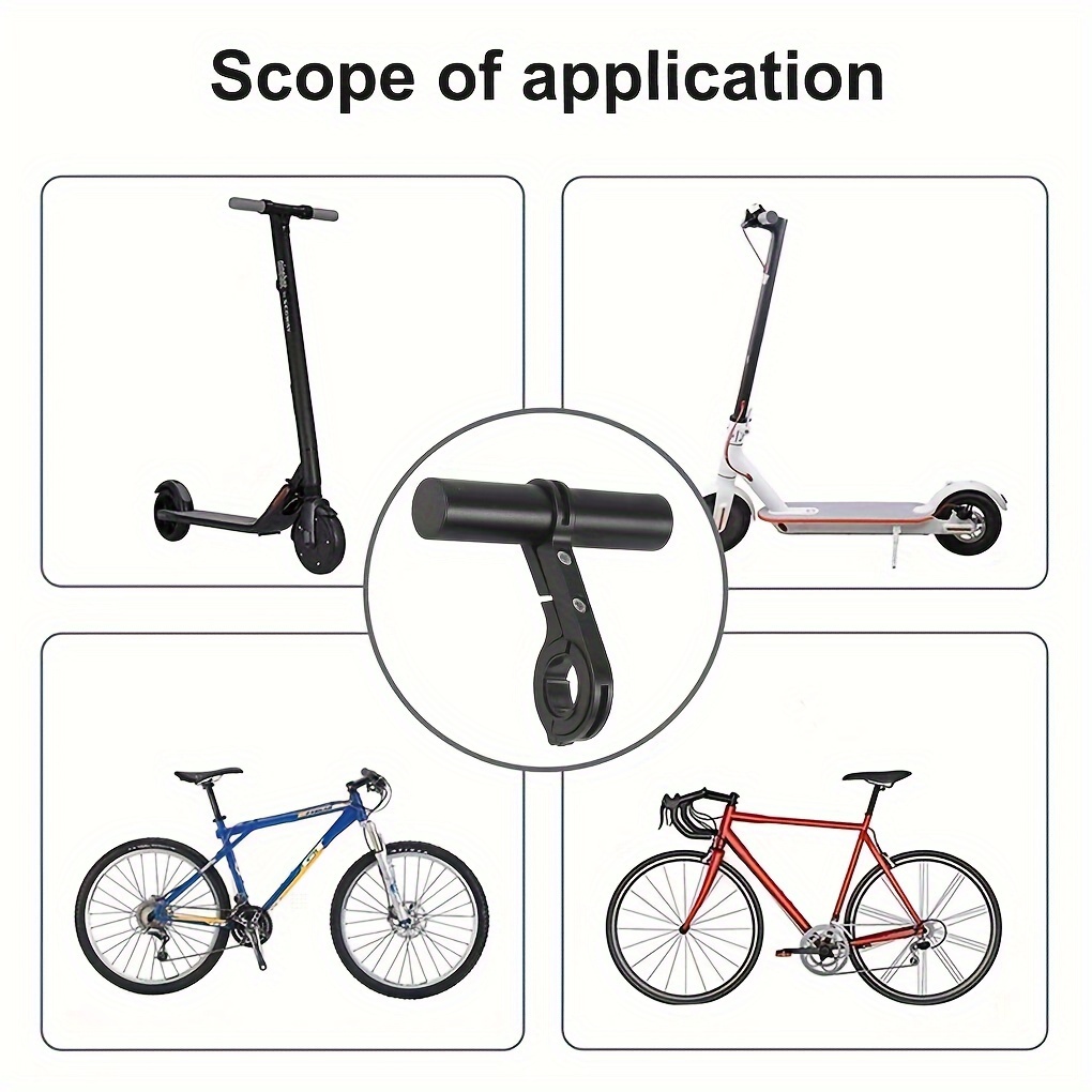 Lagana izdržljiva aluminijska legura produžetak upravljača bicikla - Slika 11