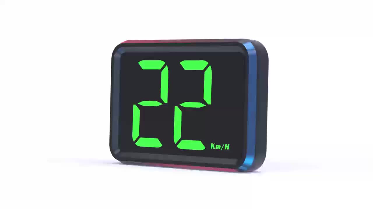 GPS sa HD displejem MPH/KM/H merač brzine - Slika 9