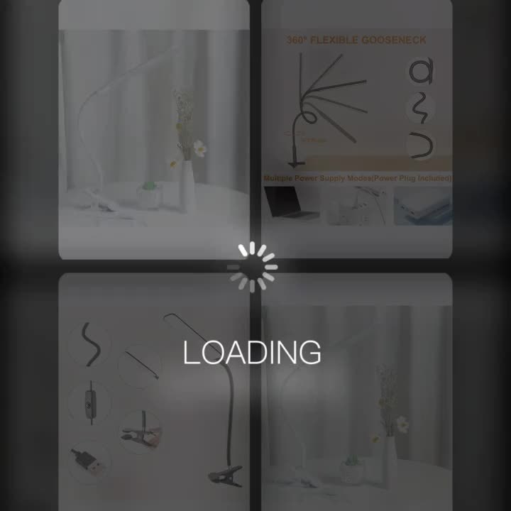 LED stona lampa sa štipaljkom i fleksibilnim guščijim vratom - Slika 9