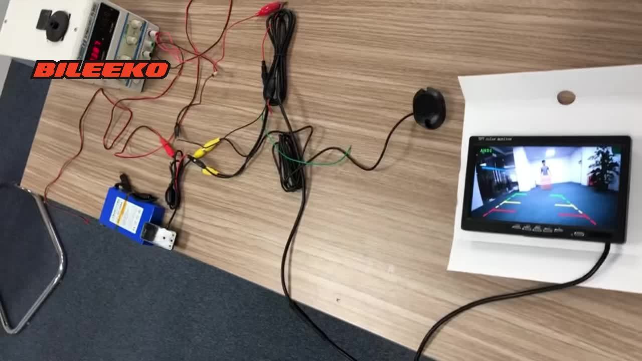 Bileeko parking kamera 3 u 1 zadnji LED prikaz - Slika 8