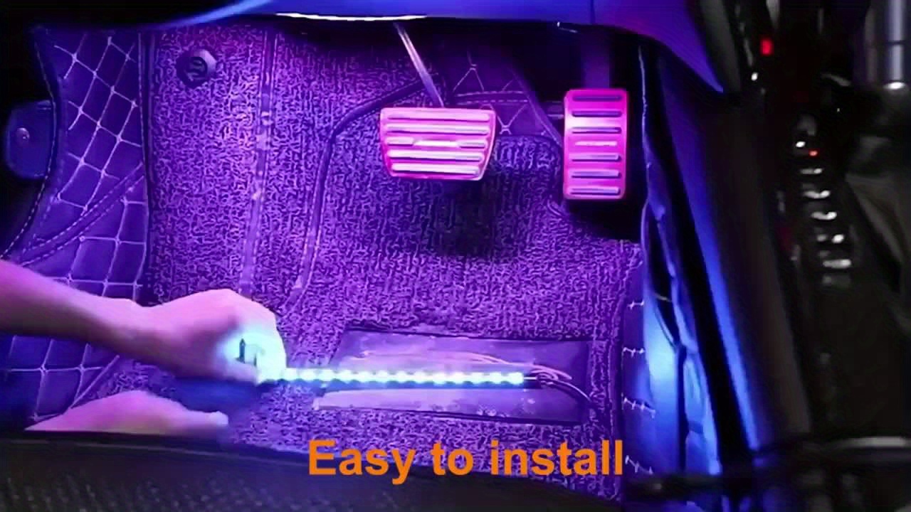 Ambijentalno LED svetlo za auto 48 dioda - Slika 7