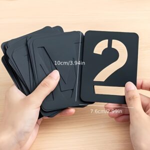 42 Plastična Pečata sa Slovima i Brojevima 10 cm/3.94 Inča