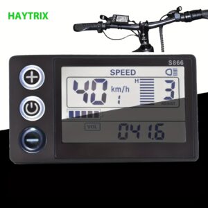 ES866 5PIN Digitalni Prikazivač Pametni Brzinomer za Bicikle