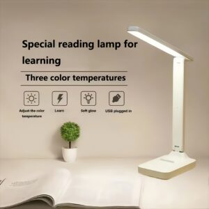 Prigušive stolne lampe sa 3 nivoa podešavanja, zaštita očiju, LED noćna lampa na USB priključak za učenje