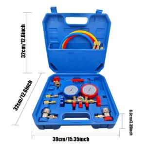 Kompletan set manometara za rasvrednjivač klima uređaja sa crevom i kukom